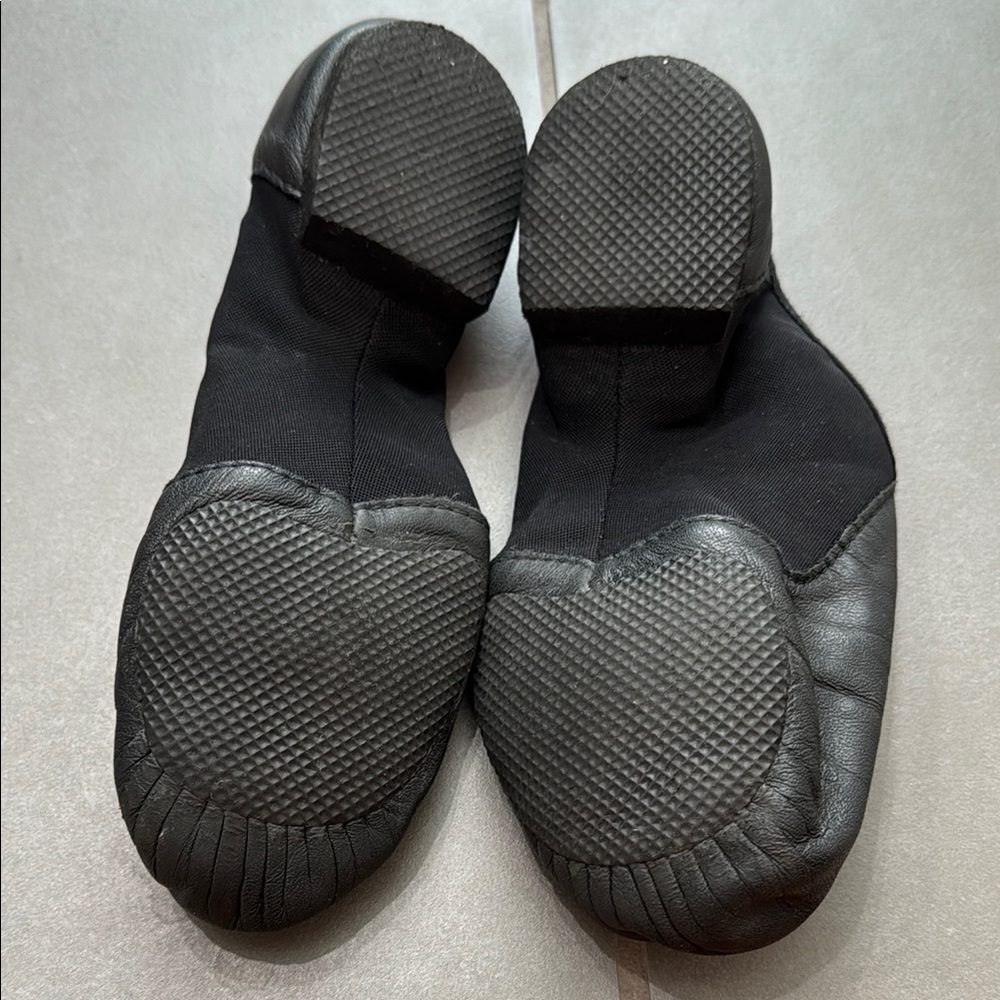 Bloch Ladies Spark Leather & Neoprene Jazz Shoes - Picture 4 of 4